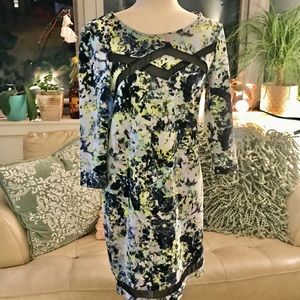 Dress with mesh detailing